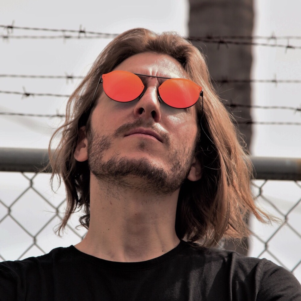 Brickell - Framless Burning Man Sunglasses For Him